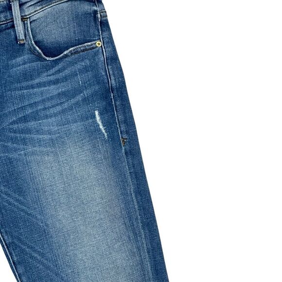 Frame Denim Le Boy Zip Ankle Mid Rise Jeans | Size 28 - Picture 7 of 10